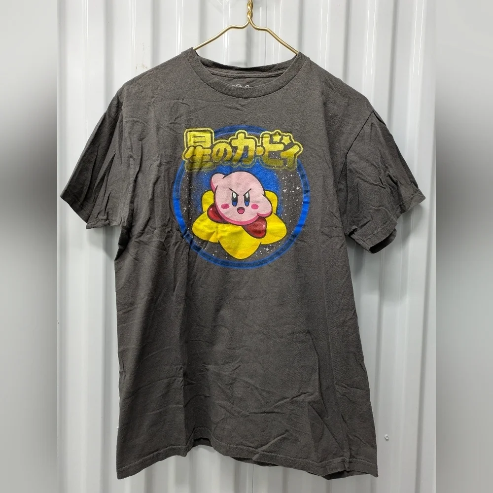 Kirby gray tee